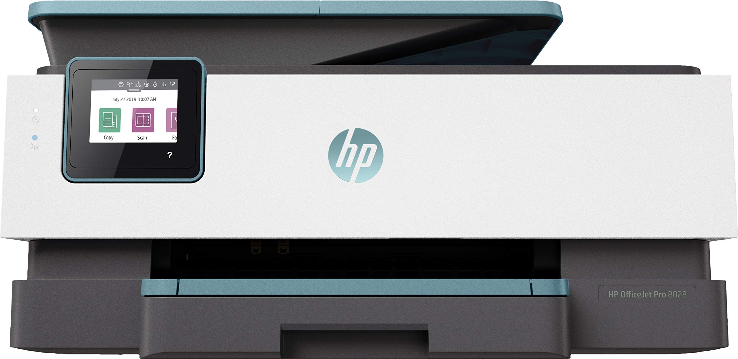 HP OfficeJet Pro 8028 Wireless All-in-One Printer with Scanning, Copying & Fax | High-Speed Printing | Mobile & Cloud Printing | Works with Alexa | Certified Refurbished - Perfect for Home Office, Small Business & Remote Work