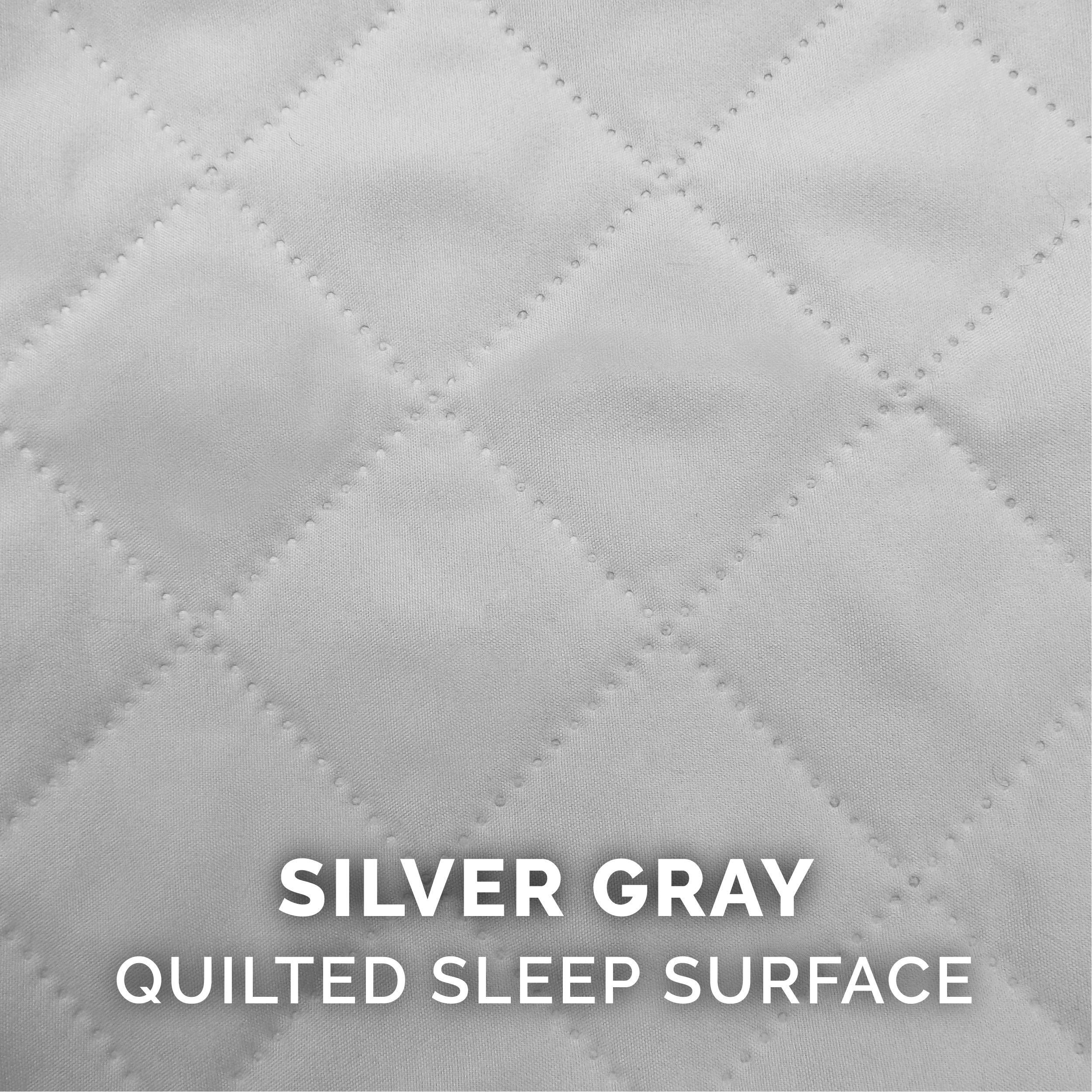Furhaven Cooling Gel Dog Bed for Large Dogs - XXL Orthopedic Pet Sofa with Removable Bolsters & Washable Cover - Supports Up to 125 lbs - Silver Gray - Perfect for Hot Weather & Joint Pain Relief - Ideal for Living Room, Bedroom or Kennel Use