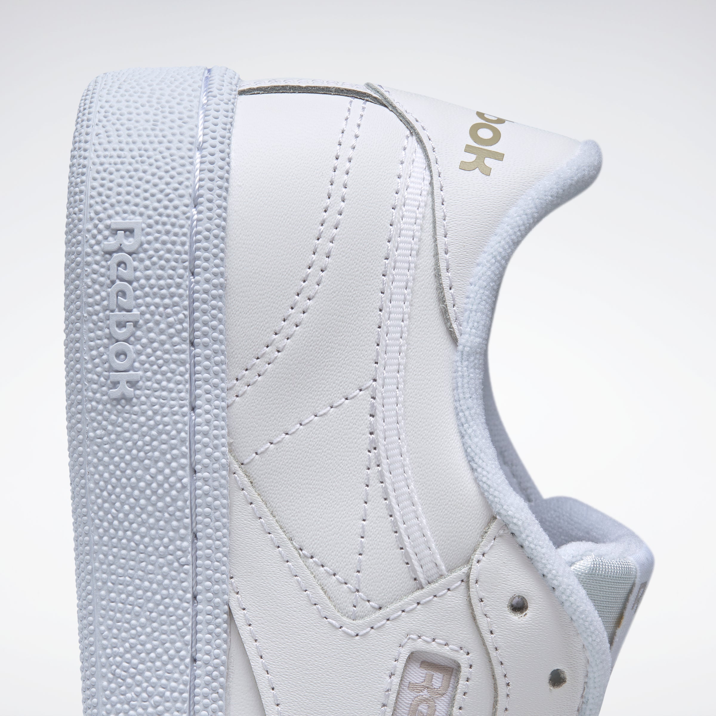 Reebok Club C 85 Vintage Sneakers - White & Light Grey | Classic Comfort for Casual Wear, Gym, and Everyday Fashion