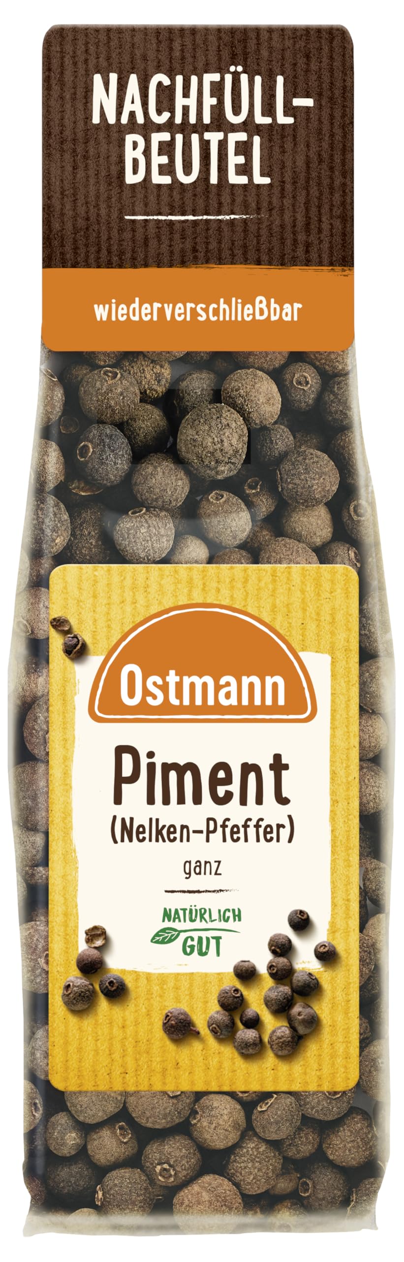 Ostmann Whole Allspice 35g - Premium Ground Spice for Baking, Cooking & Seasoning - Perfect for Desserts, Meats & Holiday Recipes