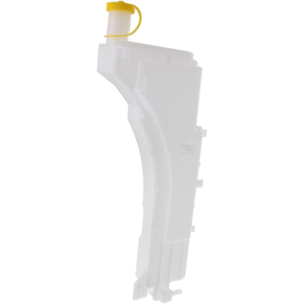 Evan Fischer Coolant Reservoir Expansion Tank Compatible with Nissan Juke 2011-2015 - Plastic Tank with Cap & Hose Assembly - Perfect for Engine Cooling System Maintenance & Repair