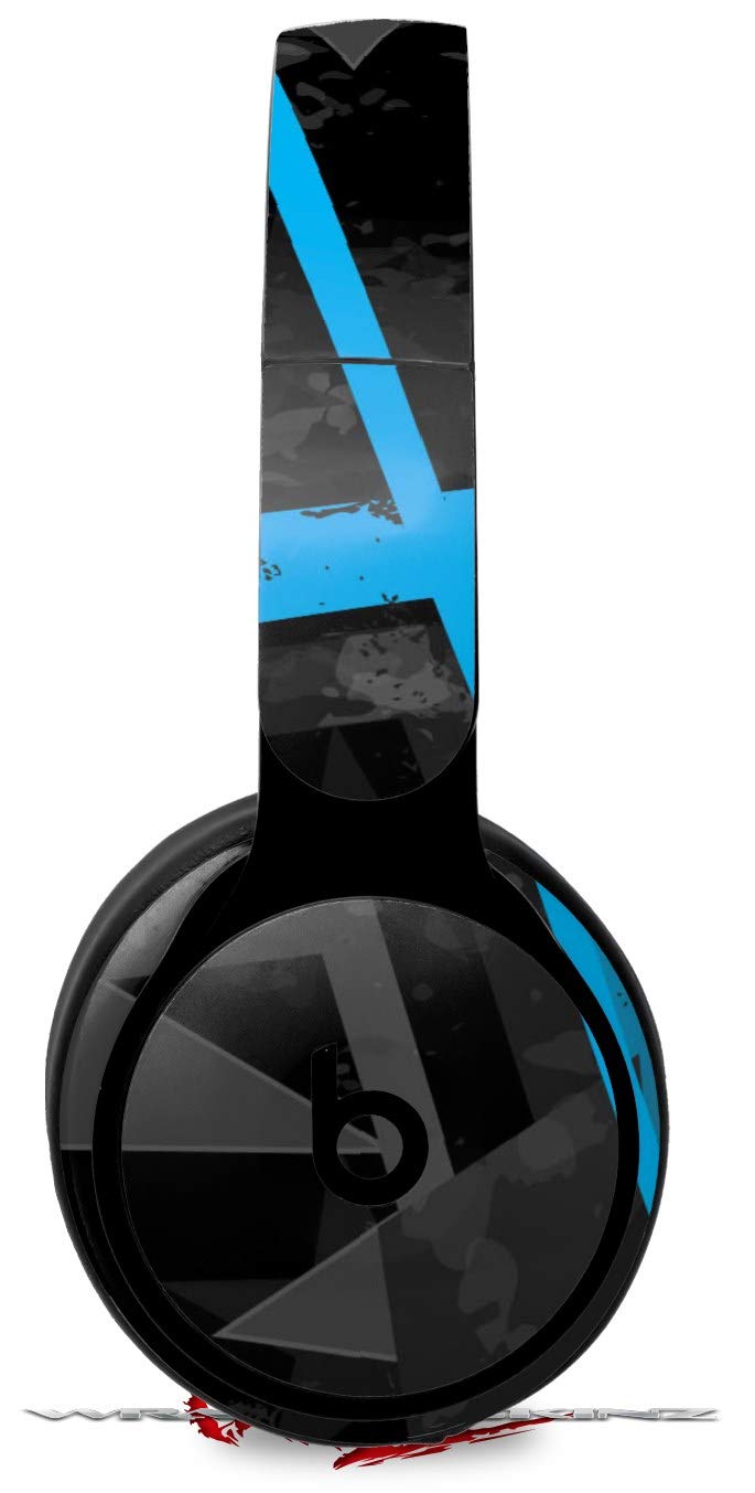 Beats Solo Pro Headphone Skin Decal Wrap - Baja 0004 Neon Blue Protective Cover (Headphones Not Included) | Perfect for Gym, Travel & Daily Use
