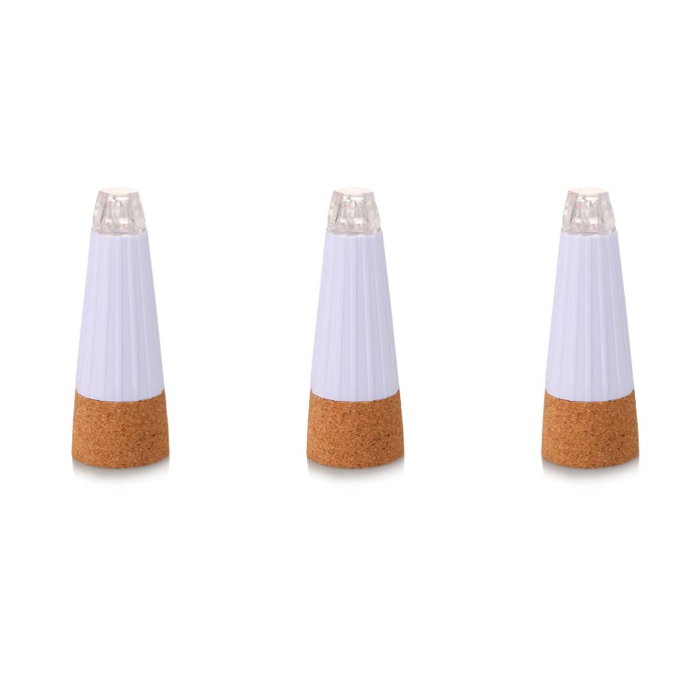 Rechargeable LED Cork Bottle Lights - USB Powered for Christmas & Halloween Decor
