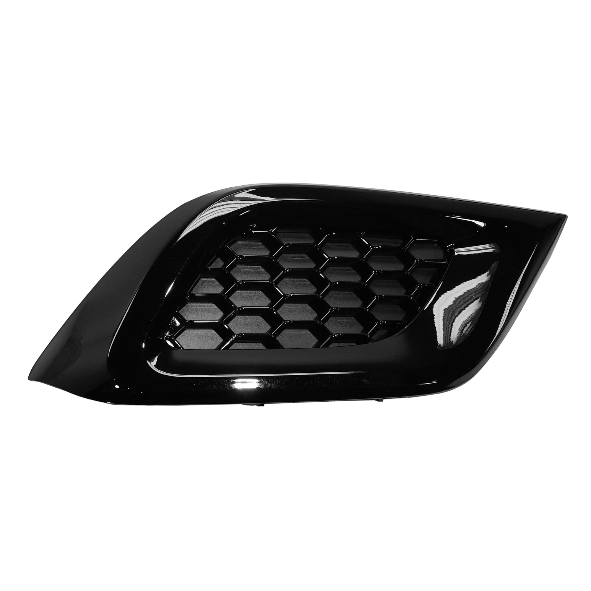 Go-Parts - Front Fog Lights Cover for Toyota Corolla IM 2016-2018, Left (Driver) and Right (Passenger), Black Replacement Pair/Set - Perfect for Night Driving and Foggy Conditions