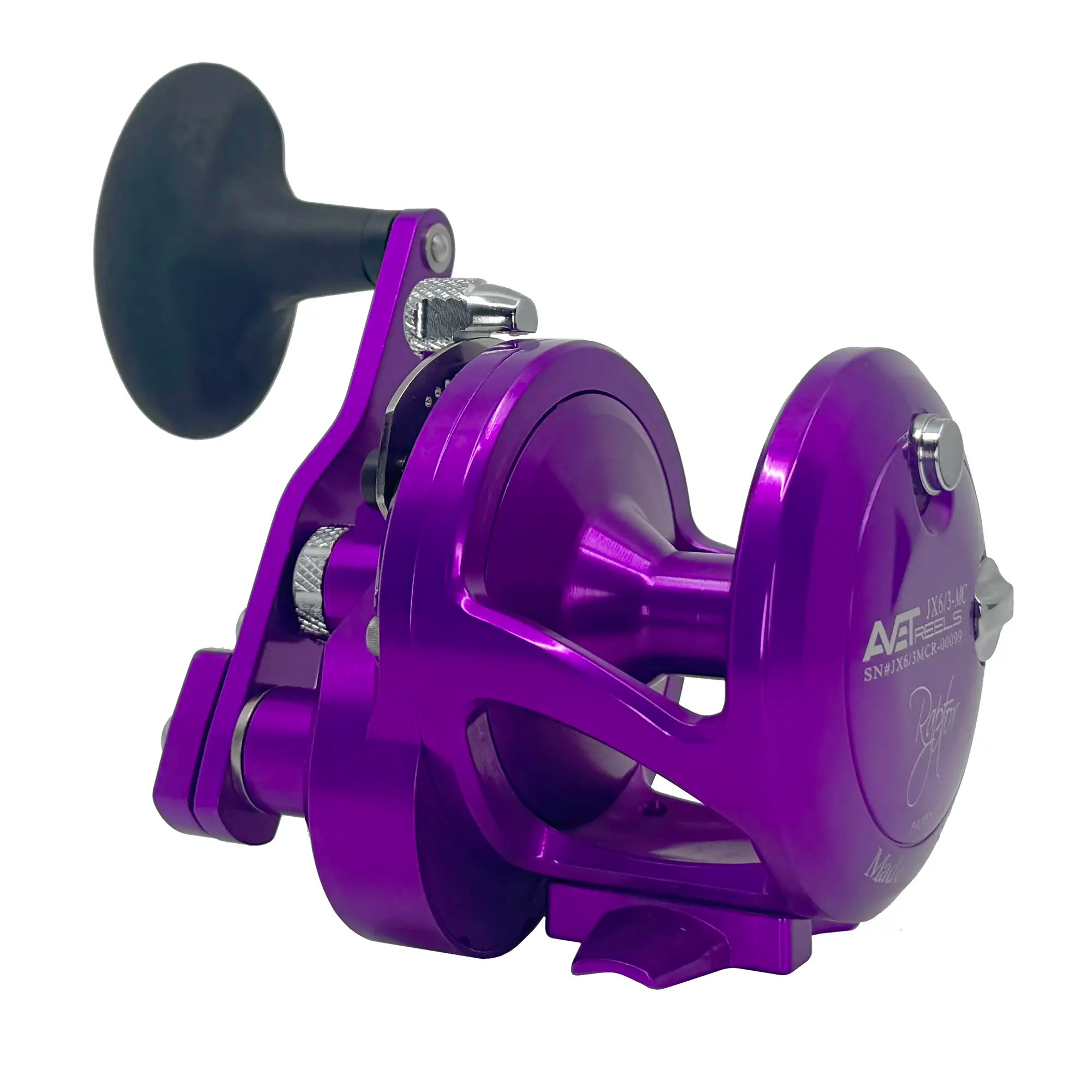 Avet JX Raptor Plus 6/3 MC Two Speed Fishing Reel - Saltwater & Offshore Big Game Fishing Gear for Tuna, Marlin & Swordfish