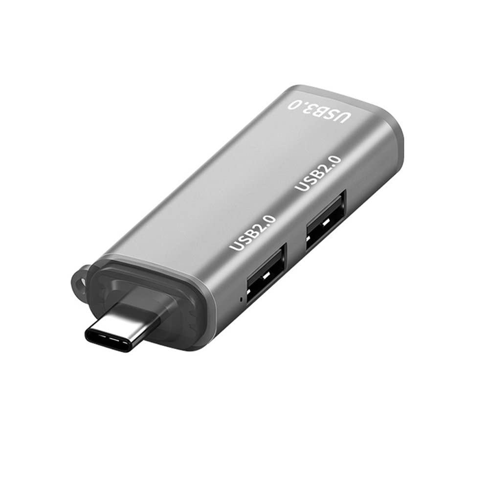 axGear USB Type C Hub 3.0 to USB-C Adapter - 4-Port USB 3.1 Gen1 Data Transfer Hub for MacBook Pro, Dell XPS, iPad Pro - Perfect for Office, Travel & Home Use