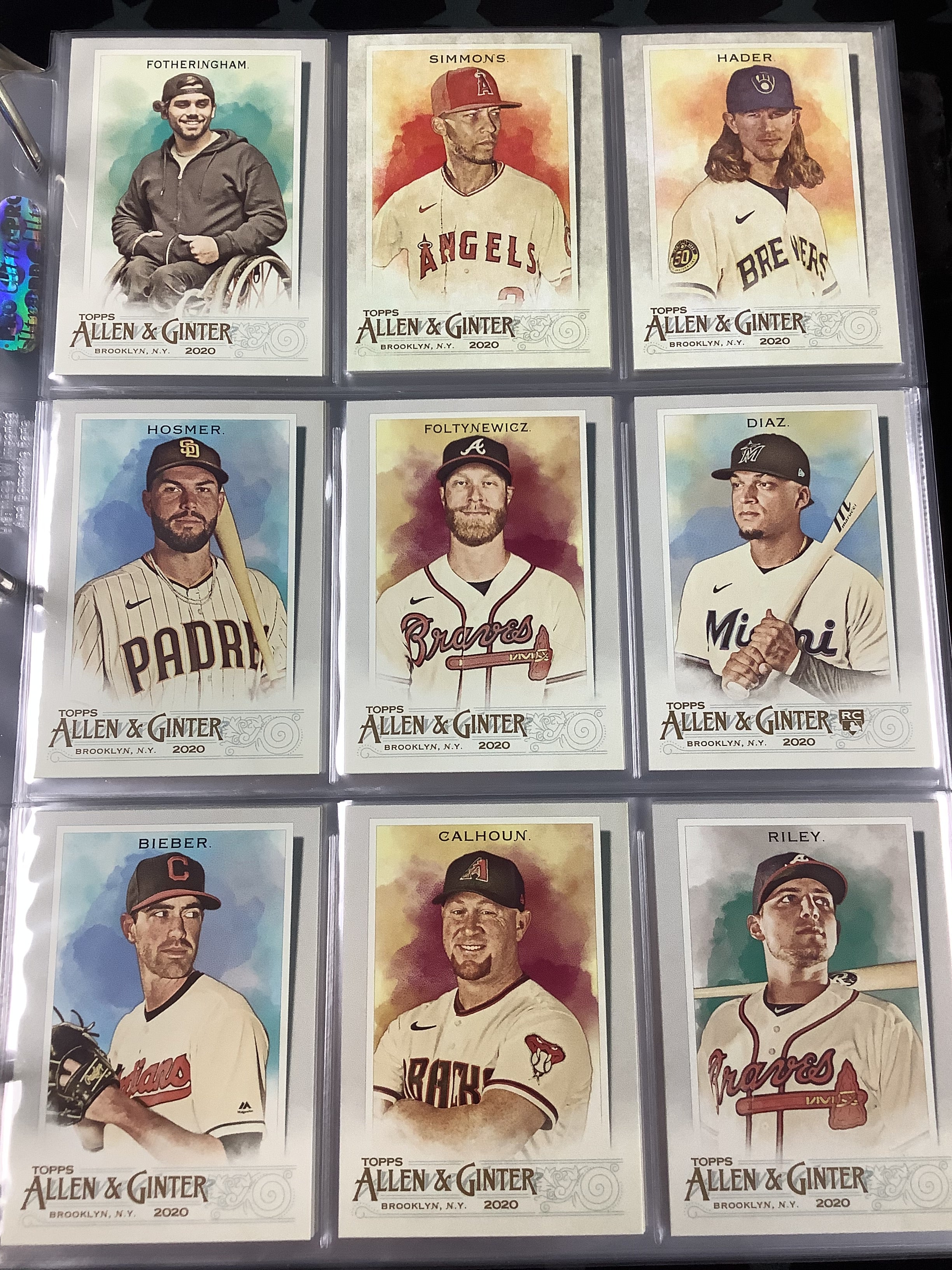 2020 Topps Allen & Ginter Complete Baseball Card Set #1-300 + SP Cards & 5 Insert Sets – Perfect for Collectors, Trading & Display