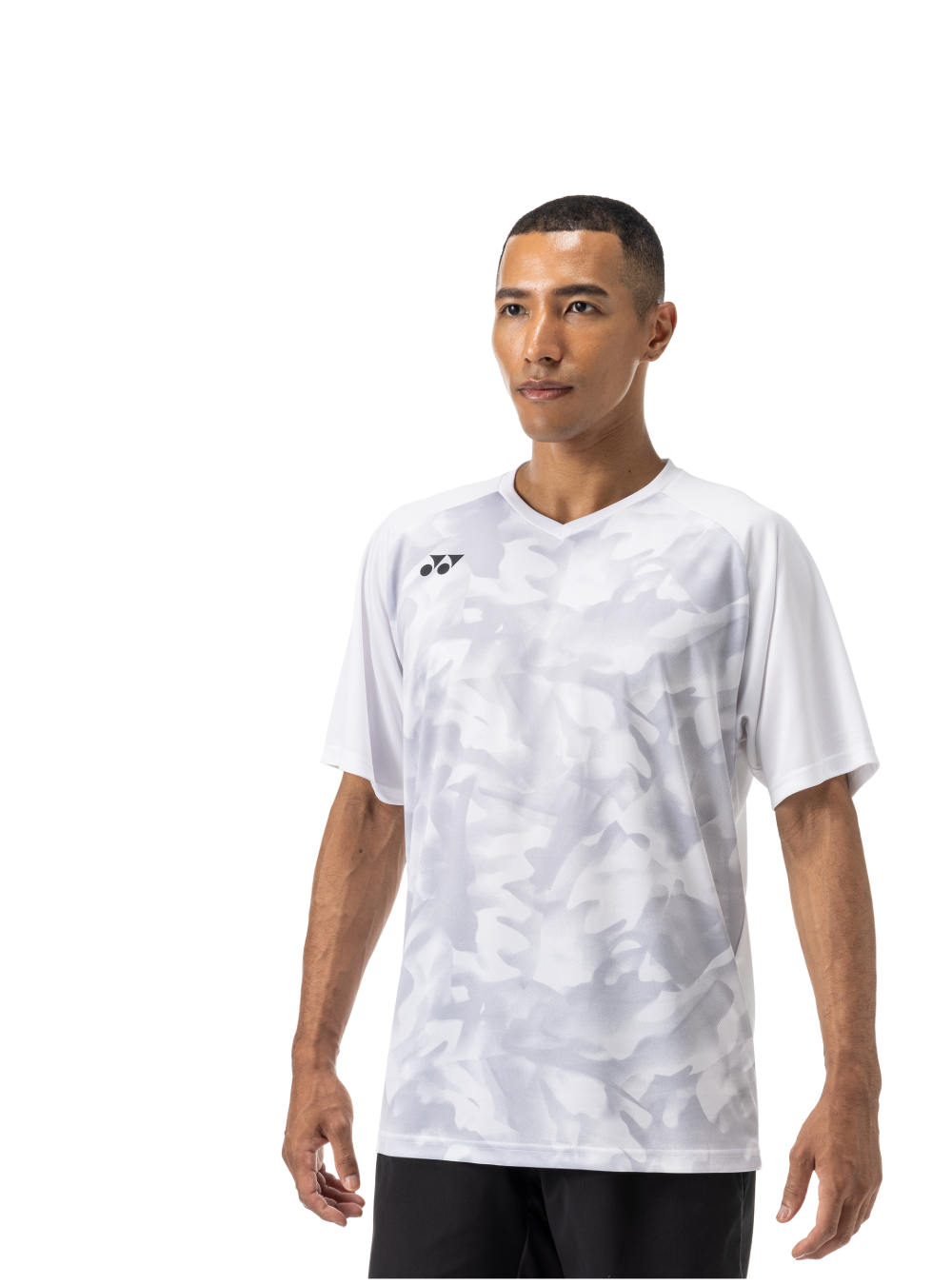 Yonex YM0033EX Men's Crew Neck Team Shirt - Breathable Performance Tennis & Badminton Jersey for Sports & Training - Perfect for Gym, Club Matches & Casual Wear