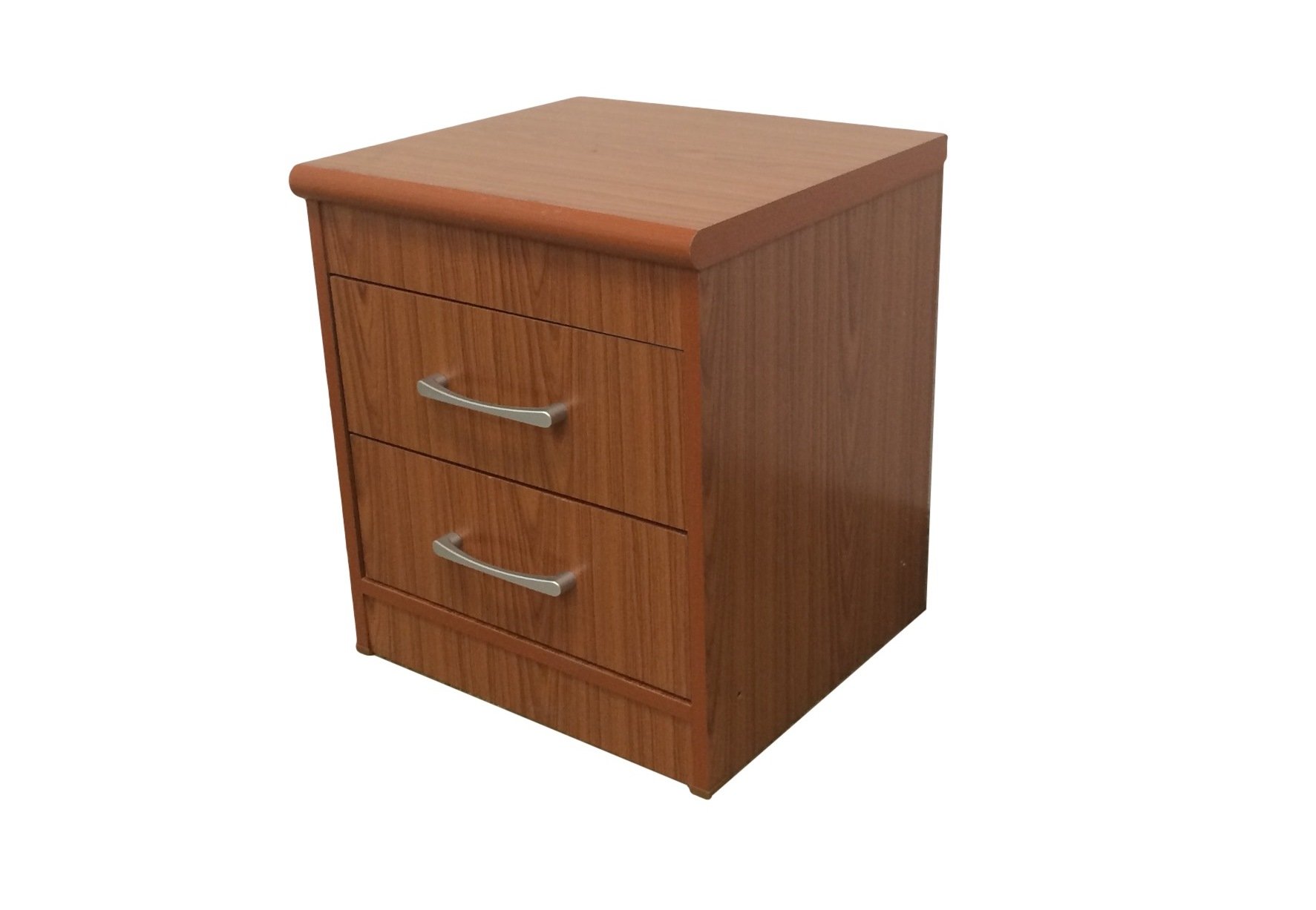 Hodedah 2-Drawer Nightstand in Cherry Finish - 21.65