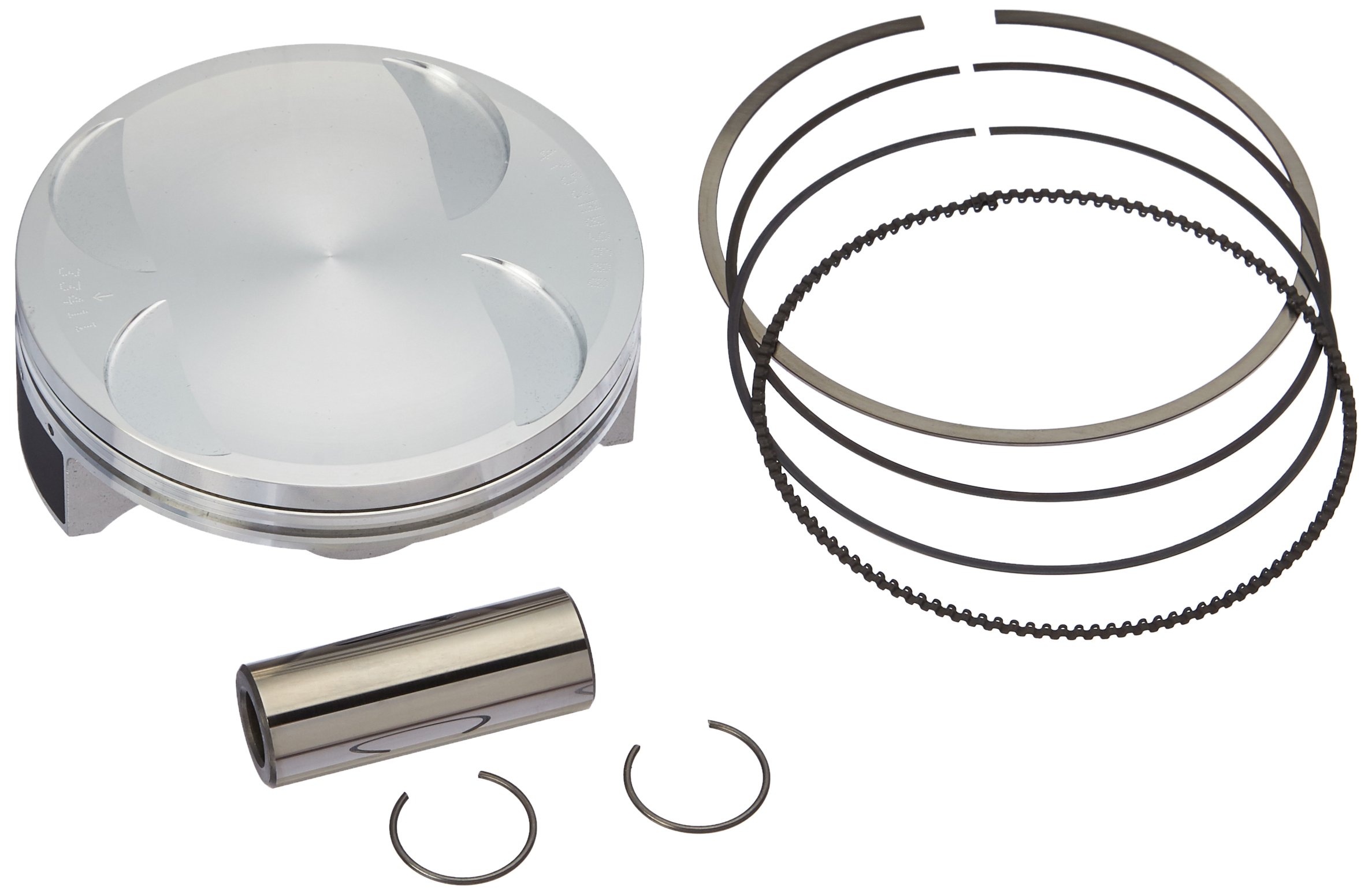 Wiseco 4753M09600 96mm 11.5:1 High Compression Piston Kit for 449cc Motorcycle Engines - Perfect for Performance Upgrades & Engine Rebuilds