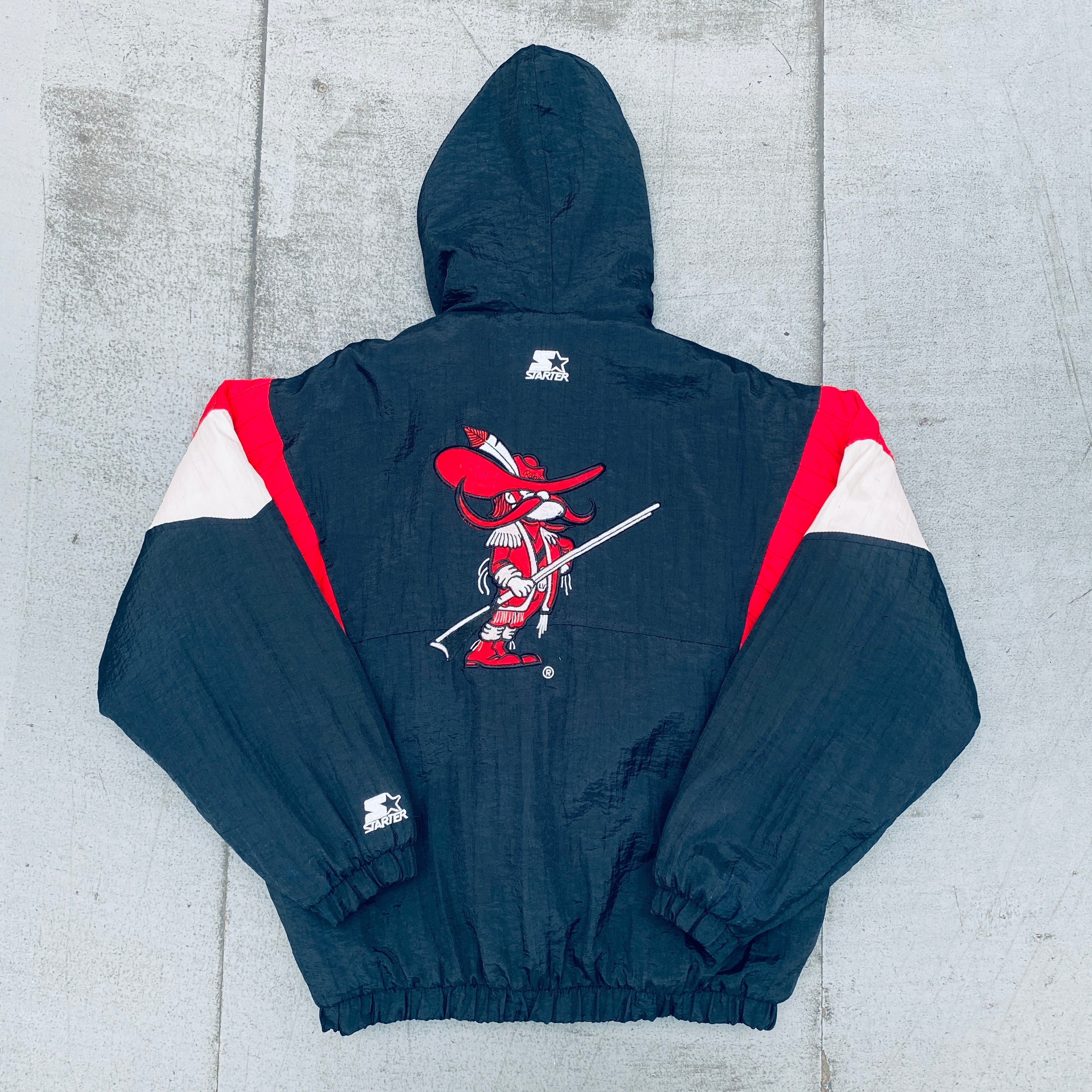 UNLV Rebels 1990s Vintage 1/4 Zip Breakaway Jacket for Men - Retro College Basketball Pullover - Perfect for Game Day, Tailgating & Casual Wear