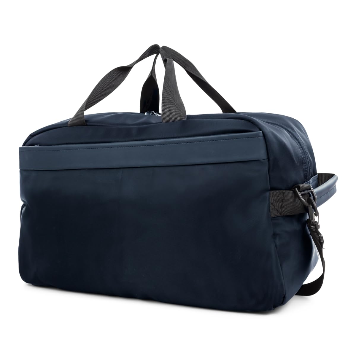 Bondstreet DUF5058BS-NAVY Convertible Laptop Duffle Bag for Men & Women - 15.6 Inch Laptop Compartment, Travel & Gym Bag - Water Resistant Navy Blue Backpack Briefcase for Business & Commuting