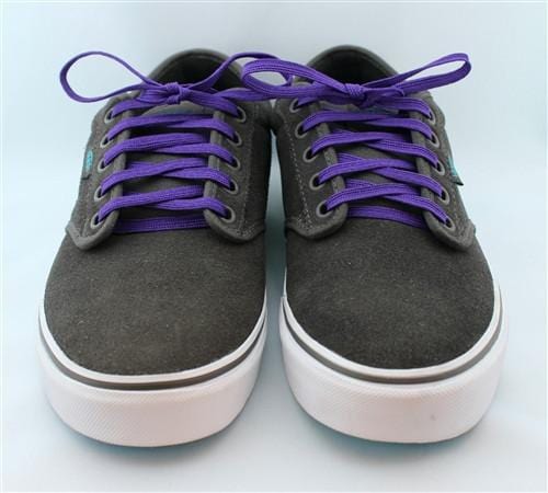 Buster Purple Sneaker Laces - 45 Inch/114cm Long Shoe Strings for Running, Walking & Casual Shoes - Durable & Stylish Shoelaces for Men & Women