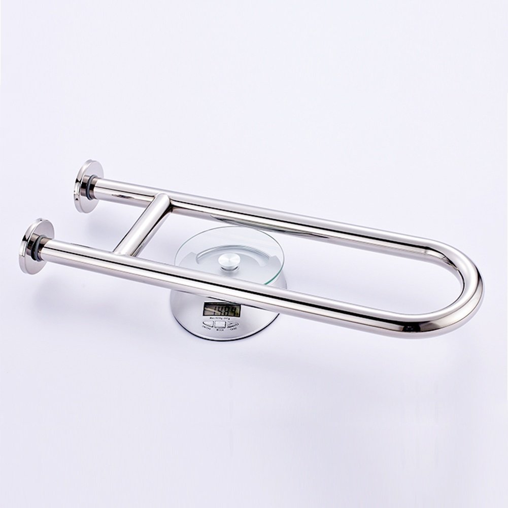 Stainless Steel Grab Bar Handrails for Toilet, Bathtub & Shower - 304 Stainless Steel Safety Handle with Non-Slip Grip - Bathroom Assist Rail for Elderly & Disabled - Perfect for Wet Areas, Hospitals & Home Safety