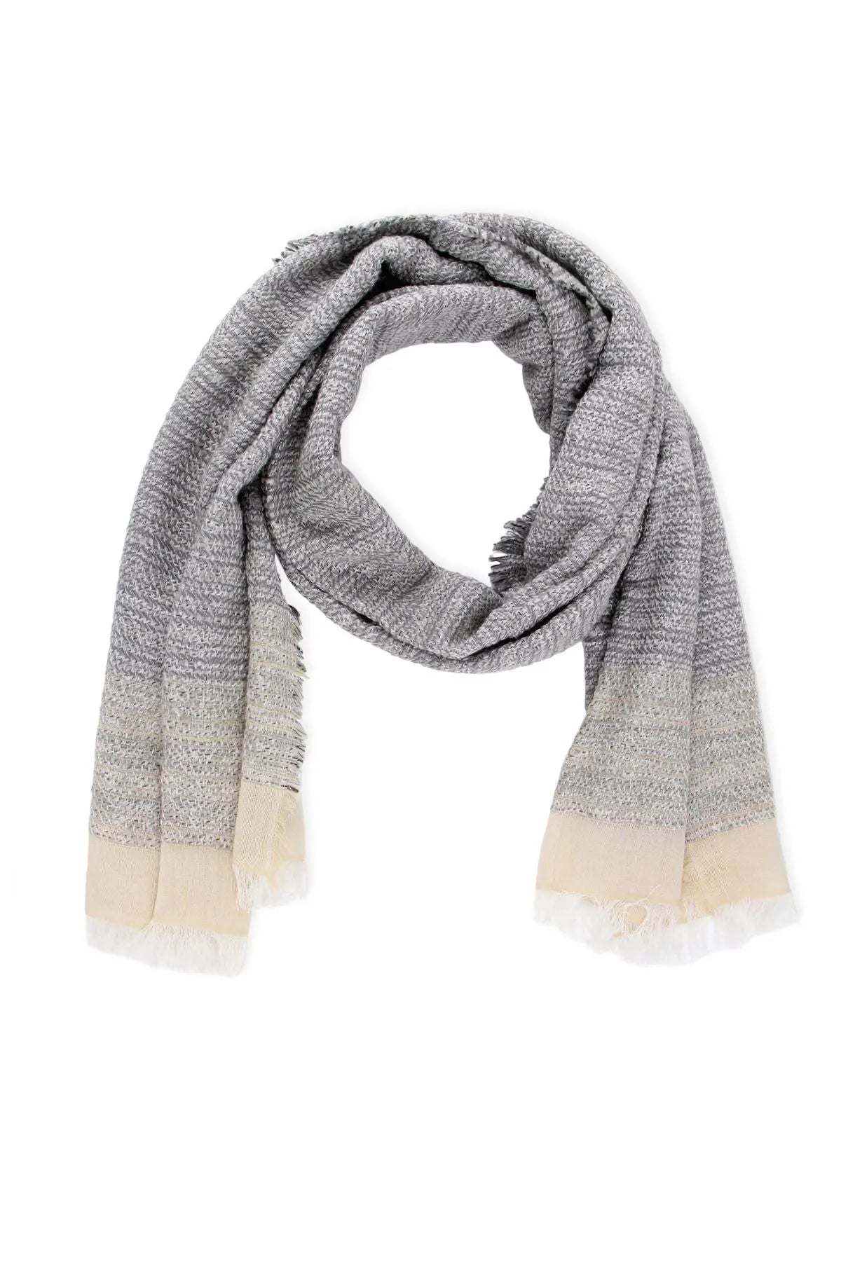 Soft & Warm Grey Scarf for Women - Lightweight Winter Fashion Accessory - Perfect for Cold Weather, Office, and Outdoor Activities