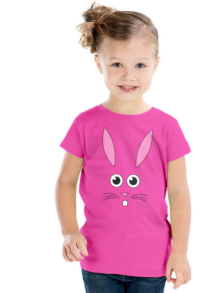 Funny Easter Bunny Face Youth Kids T-Shirt - Cute Easter Graphic Tee for Boys & Girls - Perfect for Easter Egg Hunts, School Parties & Family Gatherings