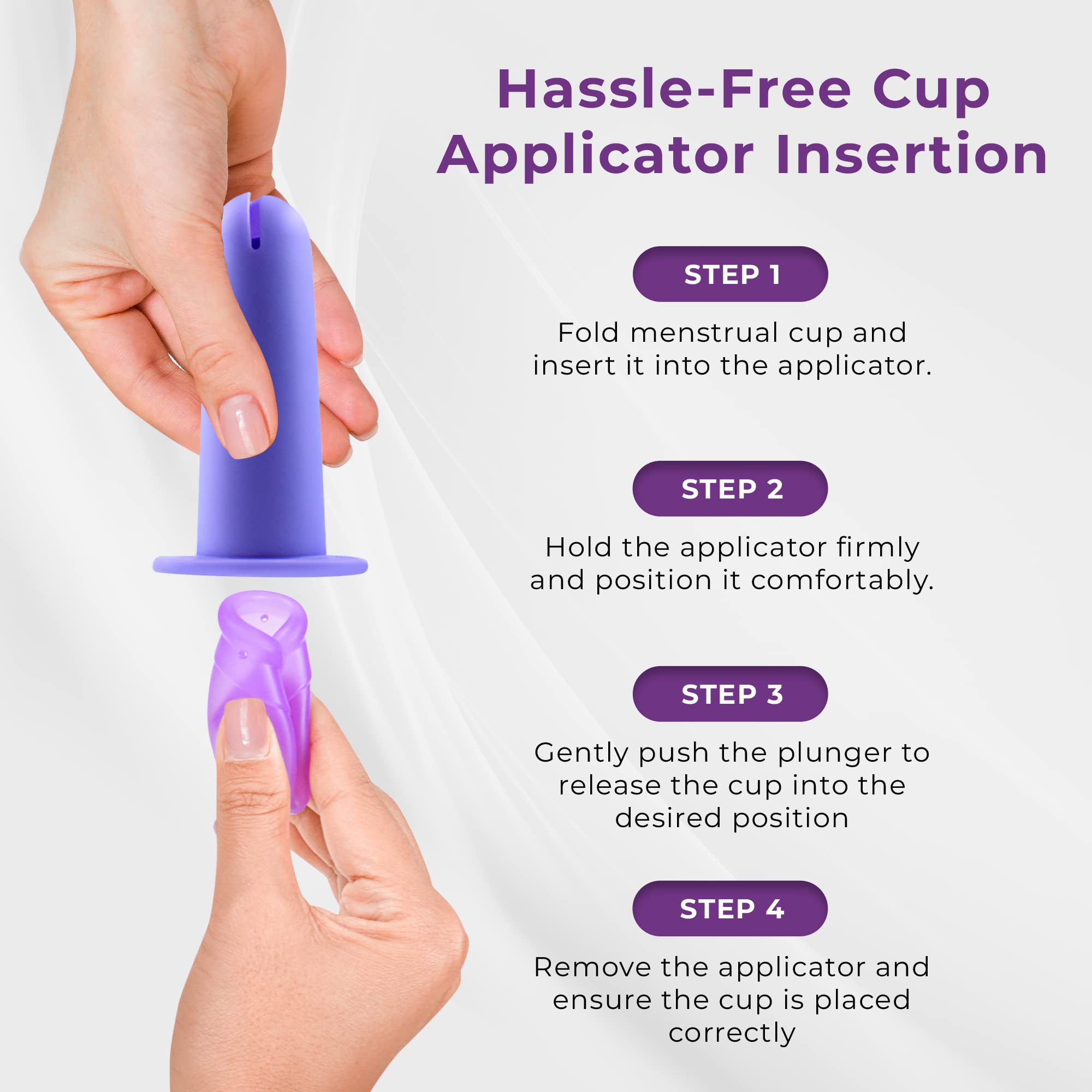 **EcoBlossom Complete Menstrual Cup Kit – Reusable Small & Large Period Cups, Silicone Sterilizer Holder, Cleansing Wash, Water-Based Lube & Easy-Insert Disc Applicator – All-Inclusive Set for Comfortable & Eco-Friendly Period Care**    *(Perfect for Travel, Gym, Swimming & Everyday Use – Leak-Proof & Sustainable Alternative to Pads & Tampons)*