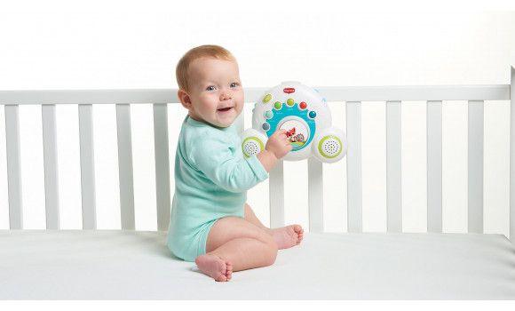 Tiny Love Meadow Days Soothe 'n Groove Baby Mobile - Musical Crib Mobile with Soothing Sounds & Motion for Nursery, Bedroom (Perfect for Newborns & Infants)