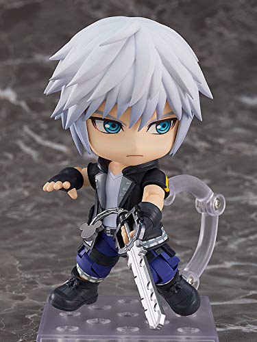 Good Smile Kingdom Hearts III: Riku Nendoroid Action Figure - Collectible Anime Character Toy for Gamers & Fans | Perfect for Display, Cosplay & Gift Giving