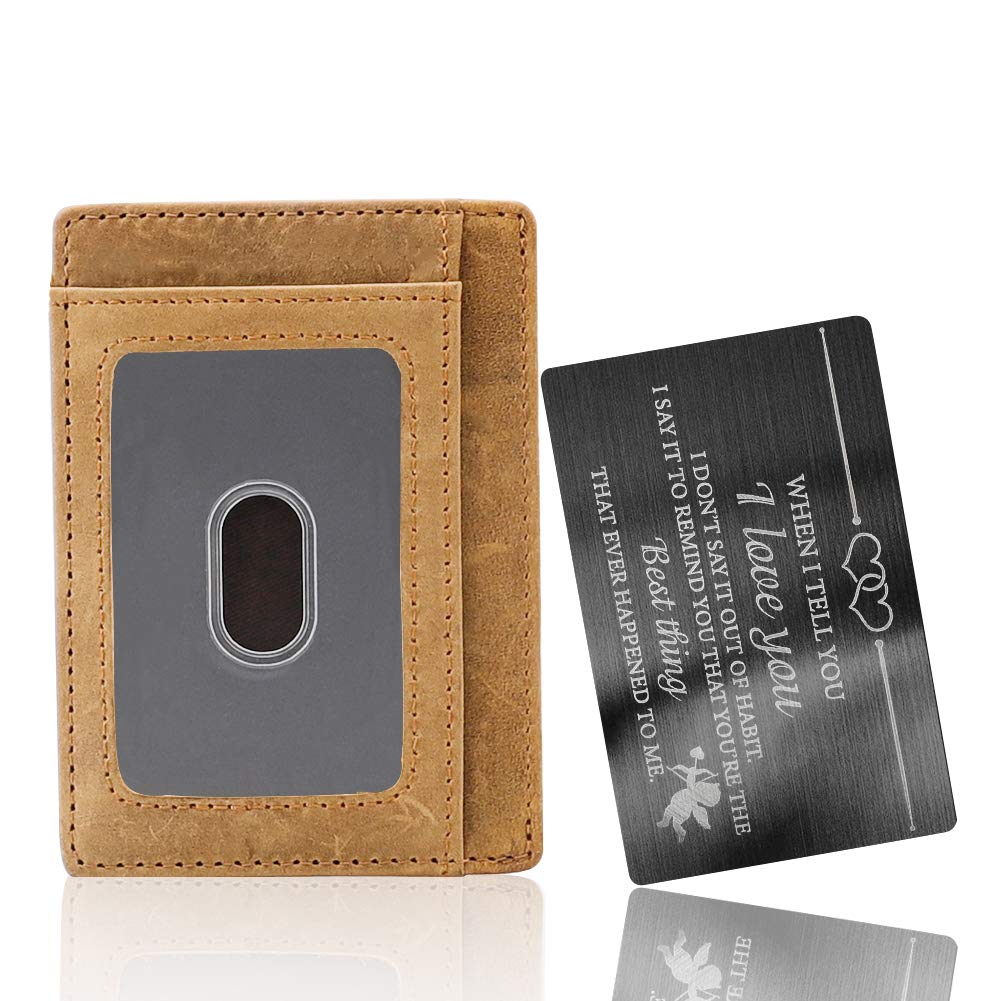 16th Birthday Gifts for Son - Leather Wallet for Boys with Money Clip | Graduation & Christmas Present for 16 Year Old Teen | Perfect for School, Travel and Daily Use