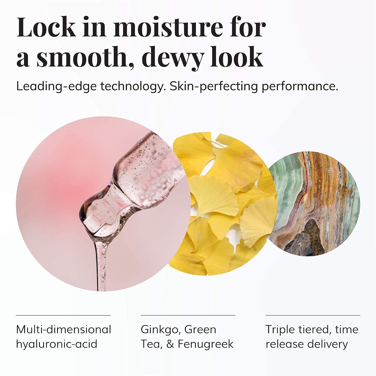 Le Mieux Luxury Skincare Set - Hyaluronic Acid Serum & Anti-Aging Cream for 24-Hour Hydration - 2-Piece Facial Moisturizing Set for Dry Skin - Perfect for Night Routine & Daily Skincare Regimen