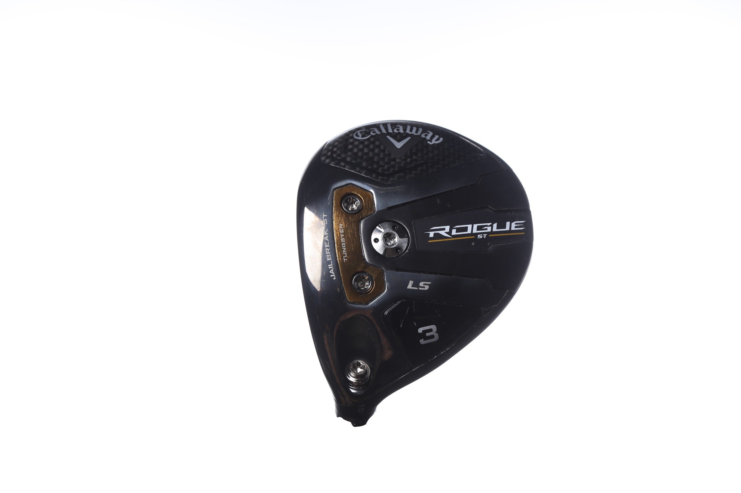 Used Callaway Rogue ST LS Fairway Wood 15° Left Handed Golf Club - HEAD ONLY | Premium Pre-Owned Driver for Men | Perfect for Long Fairway Shots & Course Play