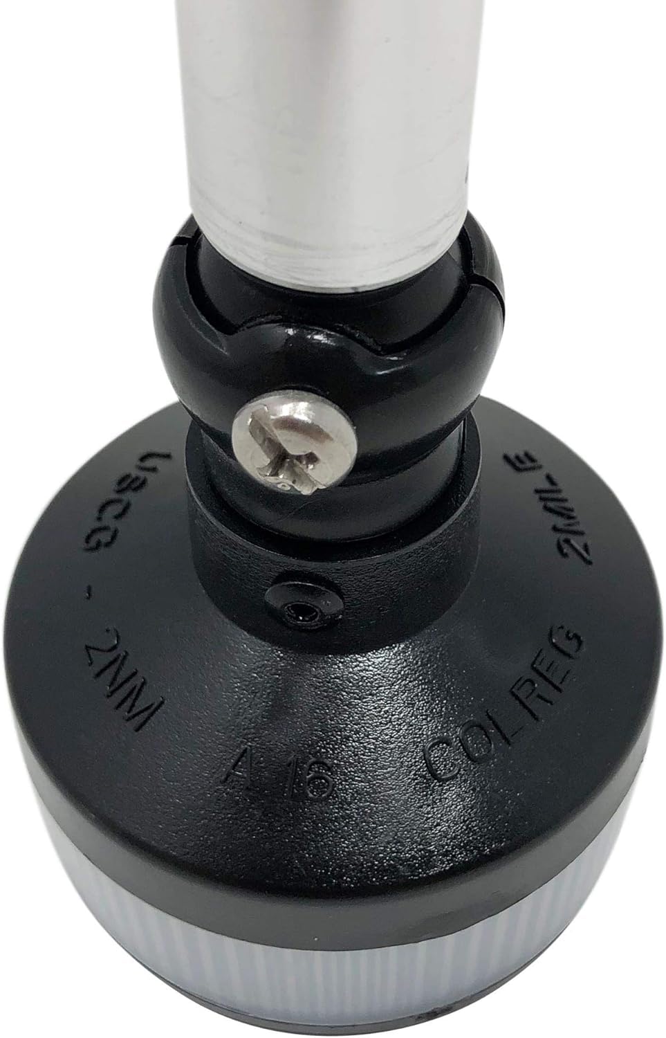 Monster Tower All-Around LED Navigation Light - 2NM Visibility, Foldable, 12V DC, Wiring Kit Included for Boats, Yachts & Marine Safety | Waterproof & Durable for Night Sailing & Fishing