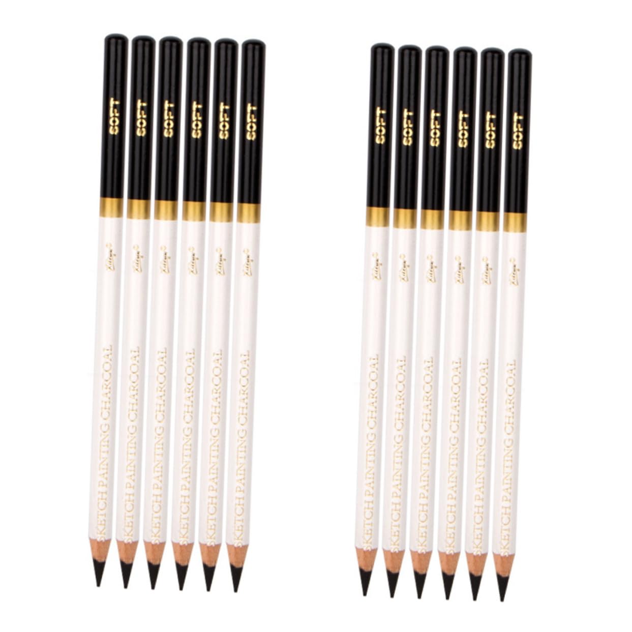BELLIFFY 12-Piece Sketch Pencil Set - Professional Graphite Drawing Pencils & Colored Pencils for Artists | Perfect for Sketching, Shading, and Art Projects (Wooden Case)