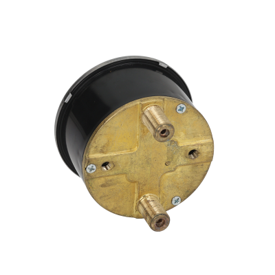 Dual Scale Pressure Gauge - 0-100 PSI & 0-7 Bar - Industrial Grade with Brass Fitting - Perfect for HVAC, Hydraulic Systems & Compressed Air Applications