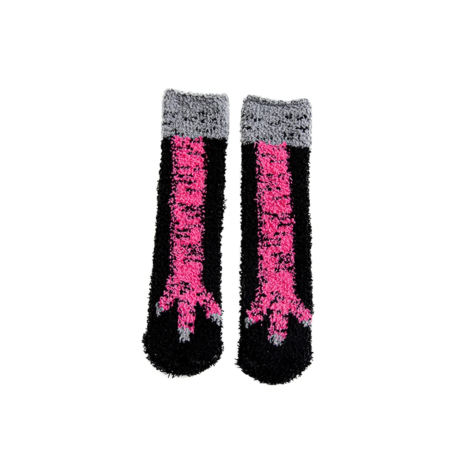 Women's Coral Fleece Socks - Soft Winter Warm Socks for Sleeping, Home & Lounge - Thick Comfortable Tube Socks for Women - Cozy Cold Weather Indoor/Outdoor Wear