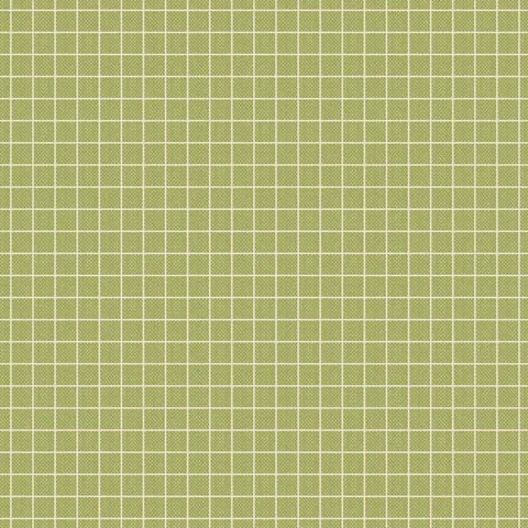 Creating Memories Tilda Spring and Easter Pastels 160066 Plaid Pea Green - Perfect for Easter Decorations, Spring Home Decor, and DIY Craft Projects