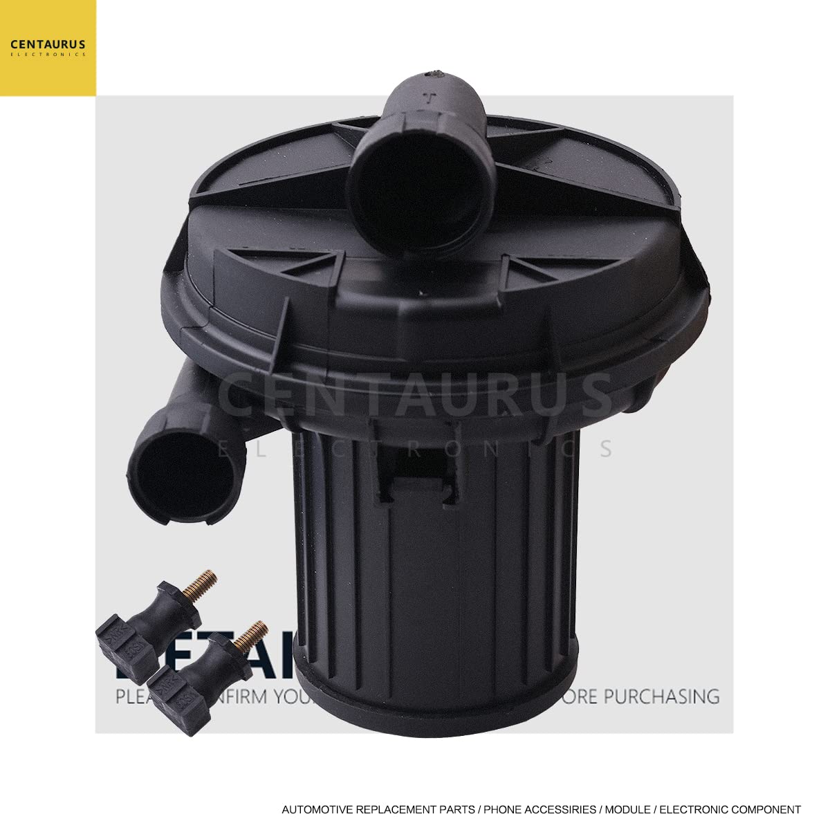 Secondary Air Injection Pump 06A959253B | Smog Air Pump Compatible with Audi A4 A6 A8 Q7 | Replacement for 078906601B | Improves Emissions & Engine Performance