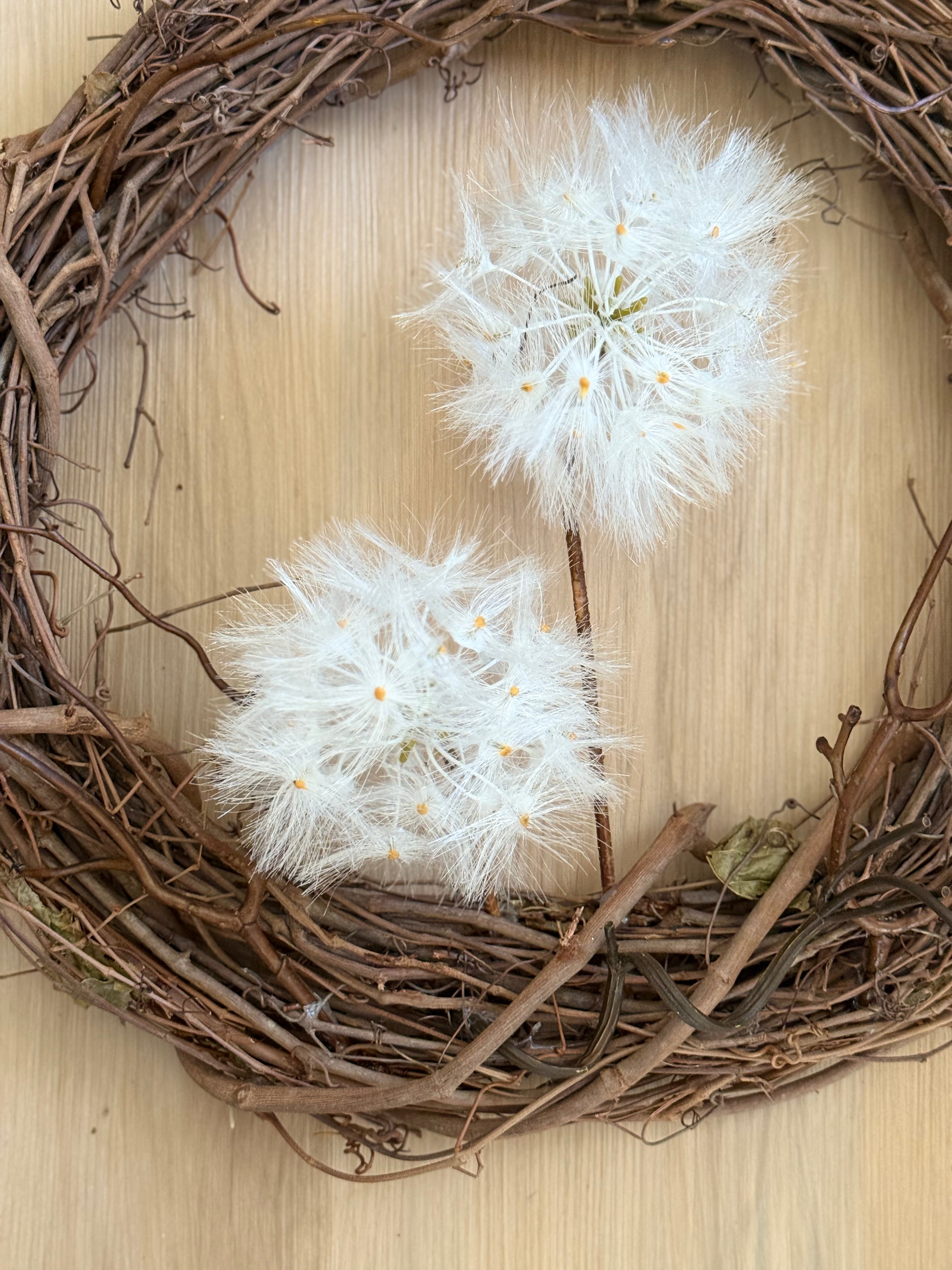 Windy Wreath - Elegant Floral Wreath for Home Decor, Front Door, and Seasonal Celebrations