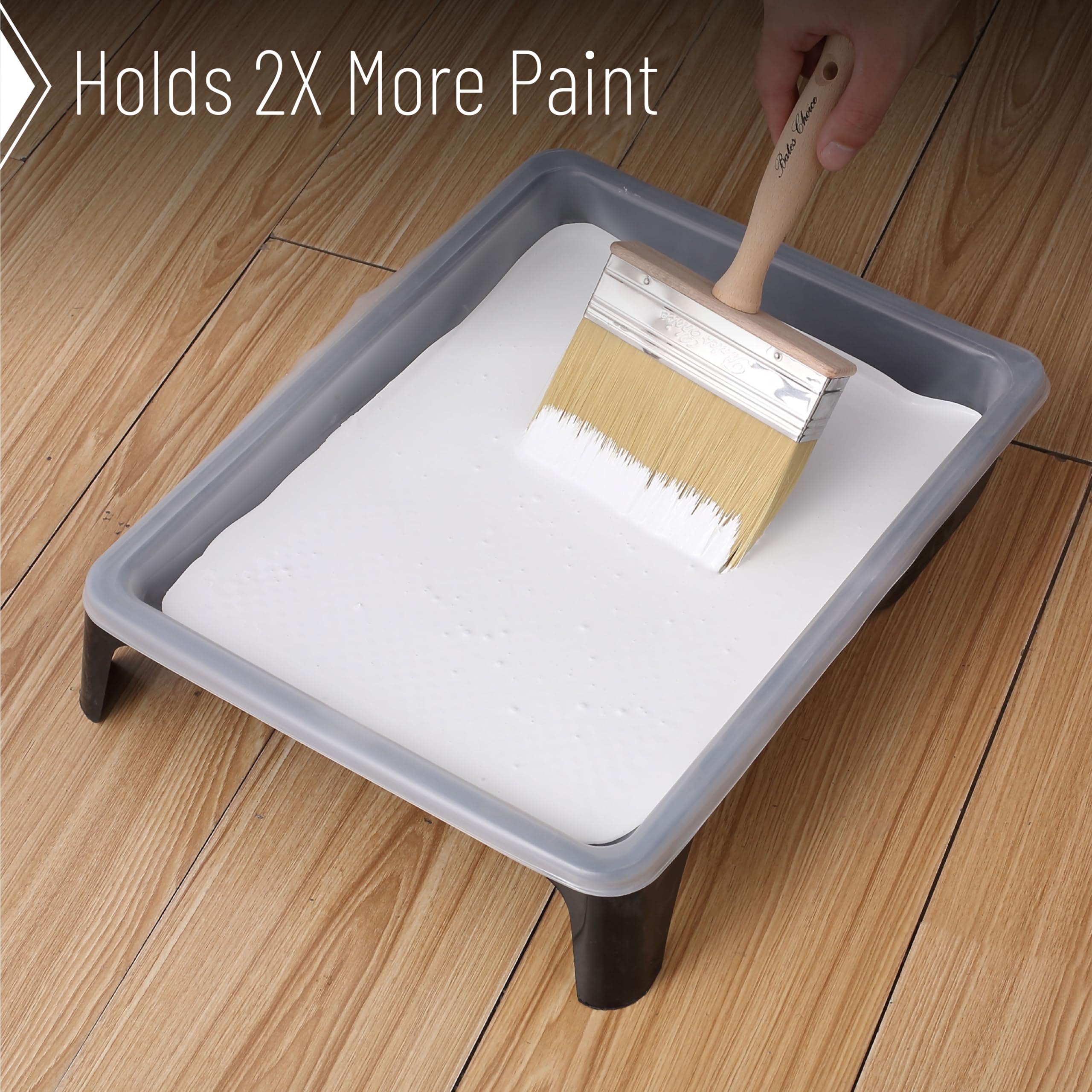 Bates Deck Stain Brush Set - 4