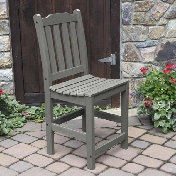 Lehigh 5-Piece Round Counter Height Recycled Plastic Outdoor Dining Set - Patio, Deck, Garden, or Backyard Furniture for Casual Entertaining