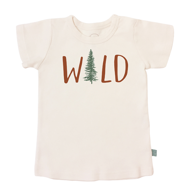 Finn and Emma Graphic Tee - Wild Animal Print Baby Shirt | Organic Cotton Toddler Top for Boys & Girls | Perfect for Playdates, Birthday Parties & Casual Outings
