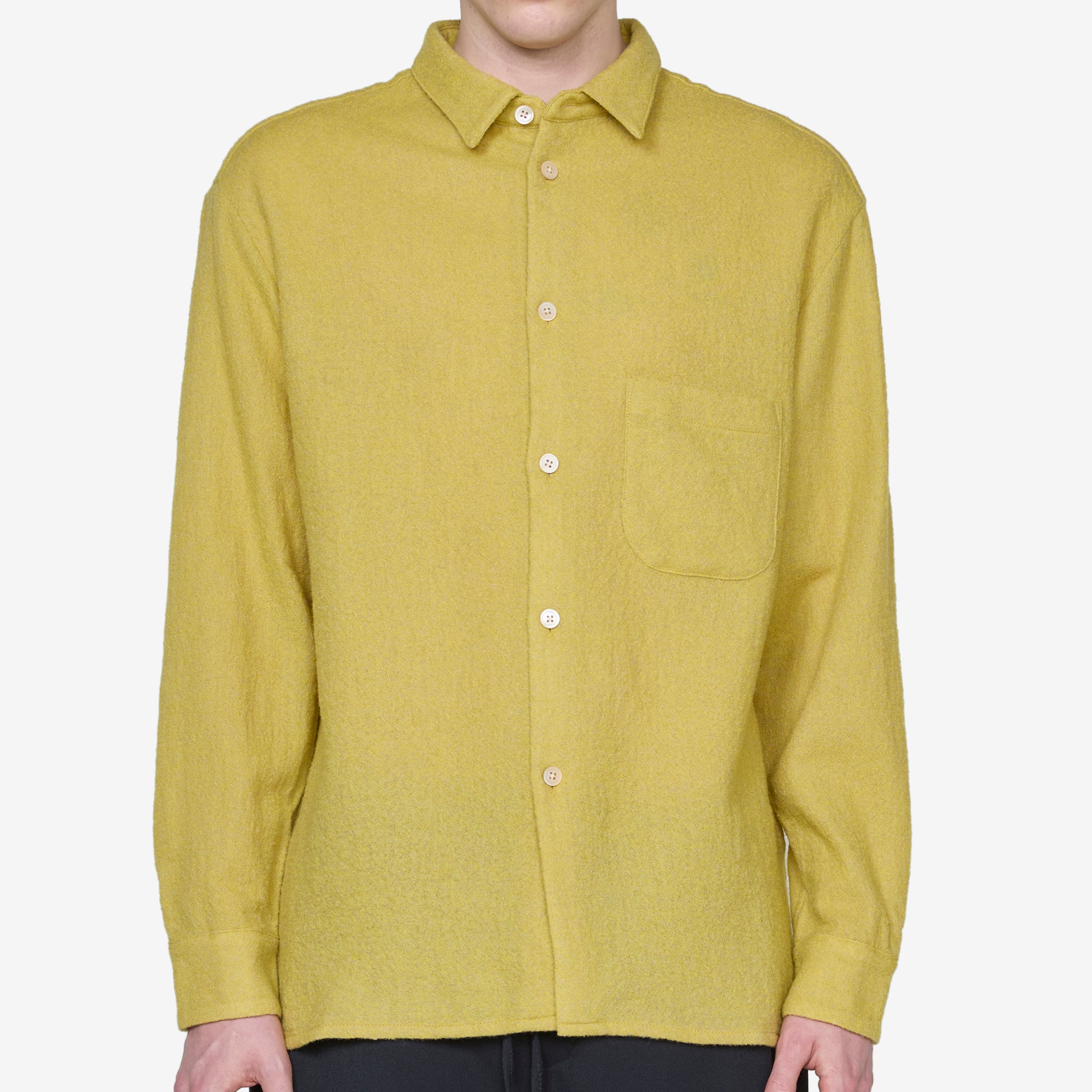 Premium Gusto Shirt Maiz Melange - Comfortable Casual Wear for Men | Perfect for Office, Travel & Everyday Outfits