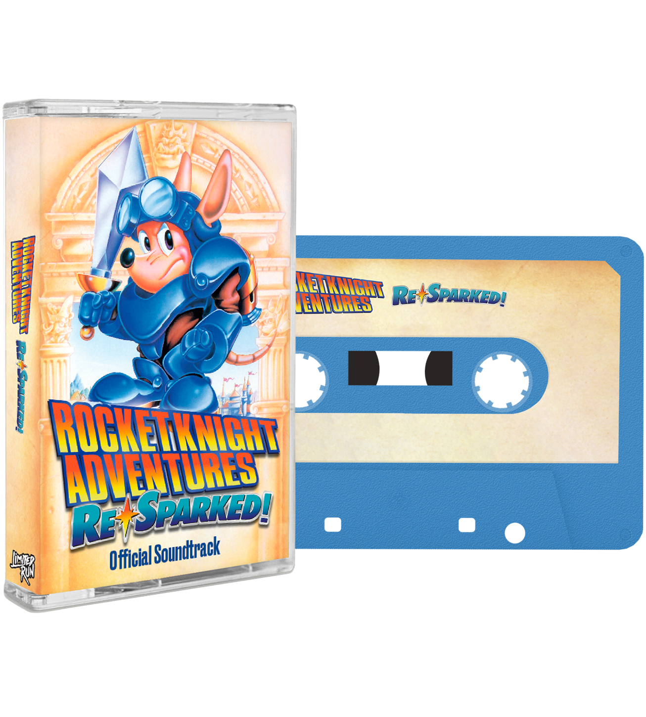 Rocket Knight Adventures: Re Sparked Cassette Soundtrack - Retro Gaming Music for Collectors & Nostalgic Gamers | Perfect for Gaming Rooms & 90s Themed Parties