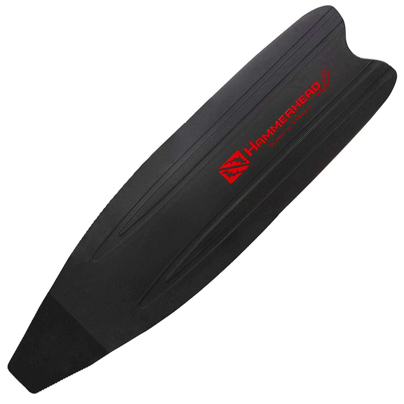 Hammerhead KAUDAL Complete Swim Fins for Scuba Diving, Snorkeling & Swimming - Black - High Performance Fins for Comfort & Speed in Water