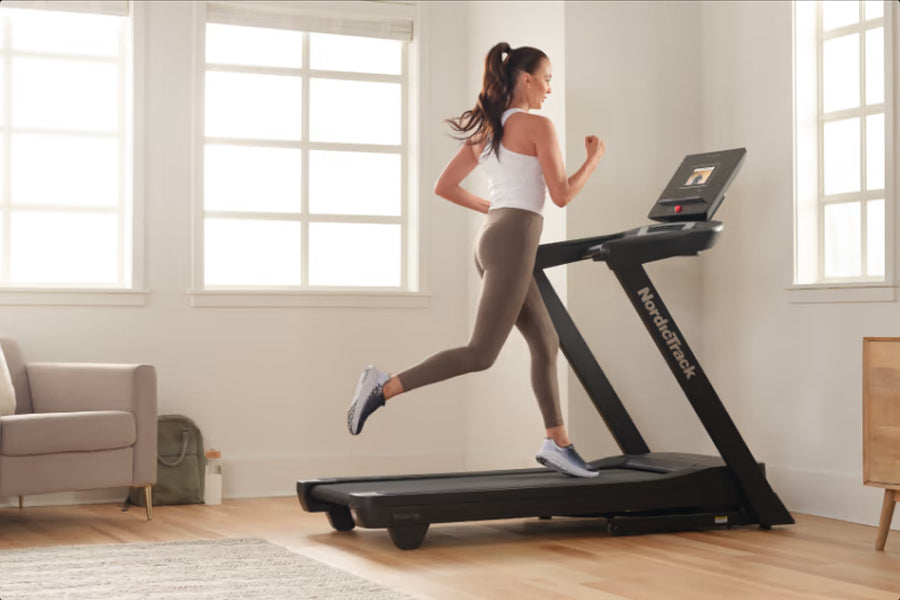 NordicTrack EXP 7i Treadmill - Premium Folding Incline Treadmill with Smart HD Touchscreen for Home Gym & Cardio Workouts - Perfect for Running, Walking & HIIT Training
