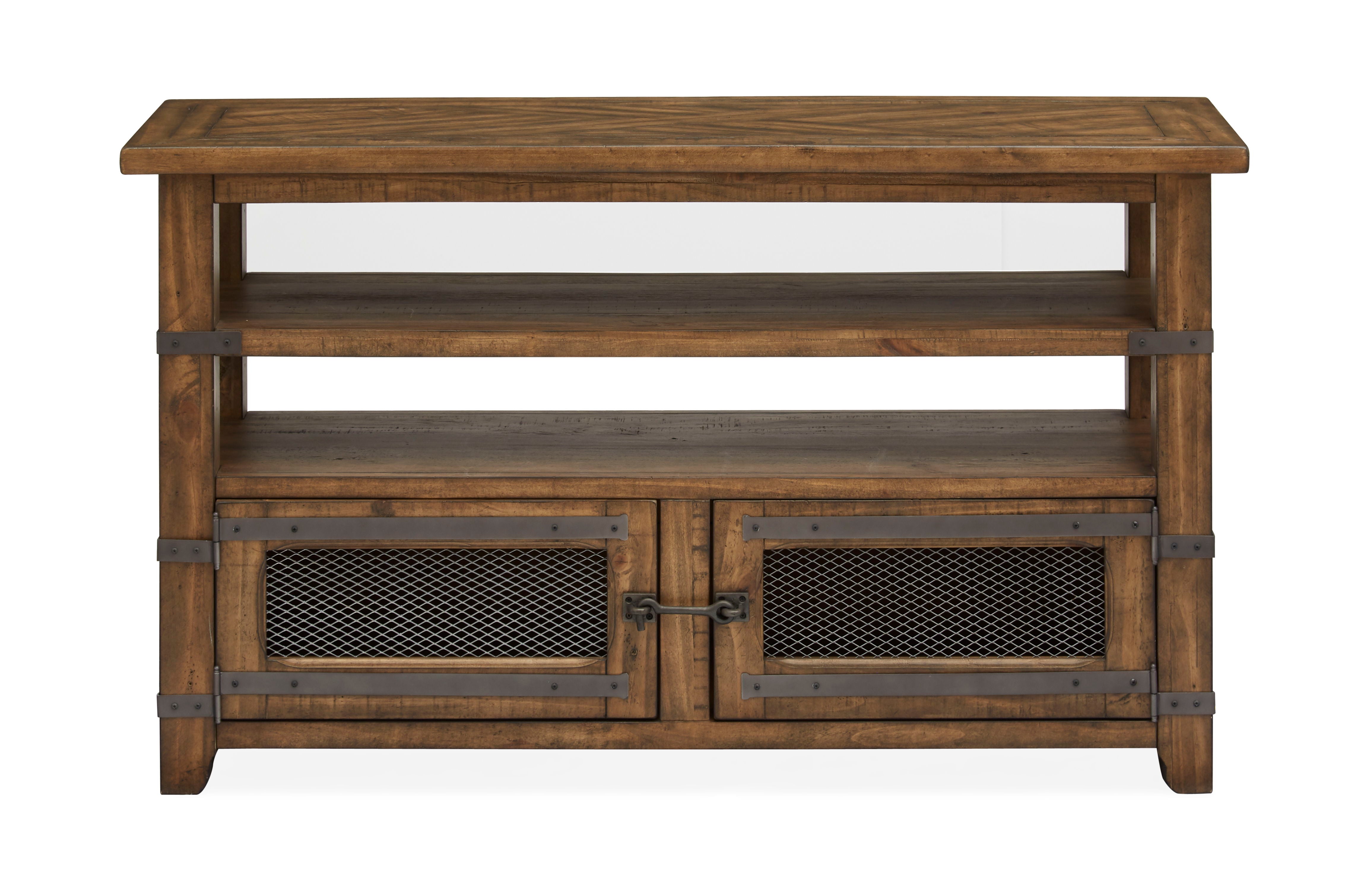 Chesterfield Rectangular Sofa Table - Farmhouse Style Solid Wood Console Table for Living Room, Entryway, or Hallway - Perfect for Home Decor and Storage