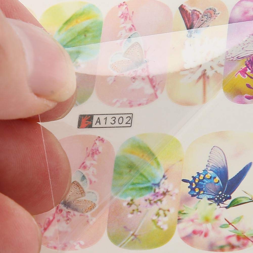50 Sheets Nail Art Stickers for Manicure & Pedicure - Cute Animal Dog Cat Water Transfer Decals, Easter Nail Stickers for Women & Girls | Perfect for DIY Nail Art, Parties, Gifts & Special Occasions