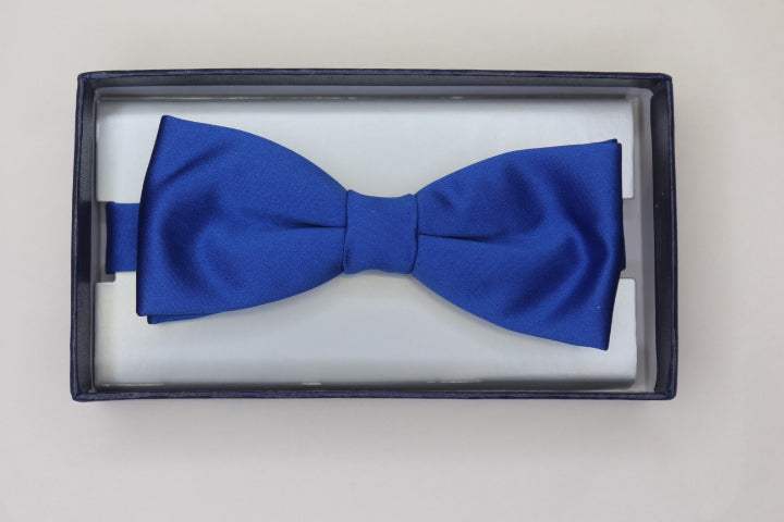Elegant Royal Blue Bow Tie for Men - Perfect for Weddings, Prom & Formal Events