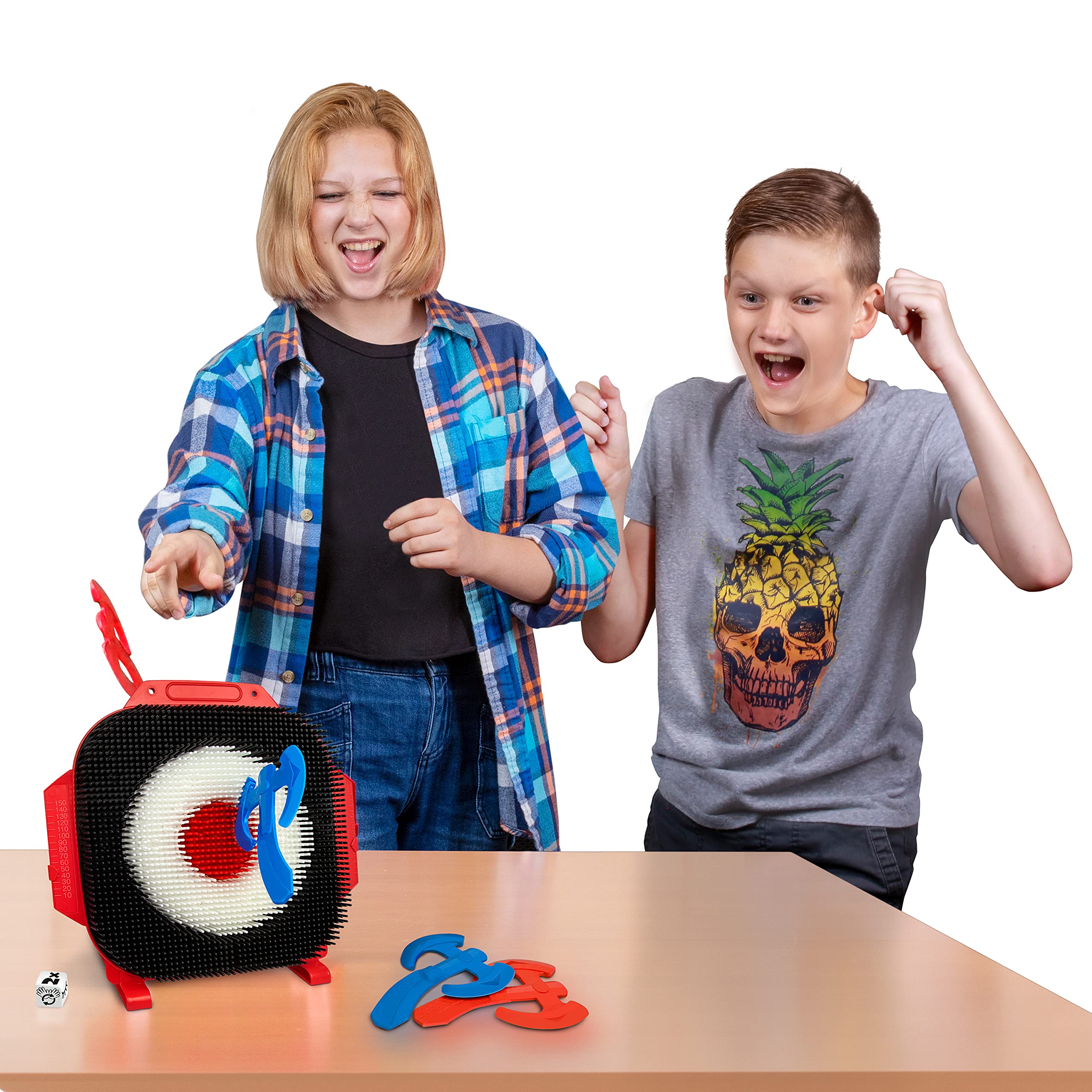 Yulu Axetreme Game - Safe & Fun Axe Throwing Game for Kids Ages 6+ | Interactive Outdoor/Indoor Family Activity Toy for Boys & Girls | Perfect for Birthday Parties, Backyard Games & Camping Adventures
