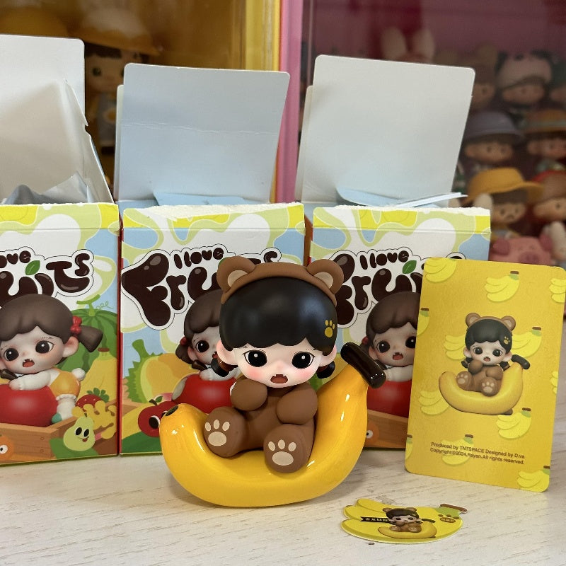 Baby Zoraa I Love Fruits Series Secret Banana Girl 1/144 Scale Collectible Figure - Perfect for Anime Fans, Model Collectors & Gift Giving