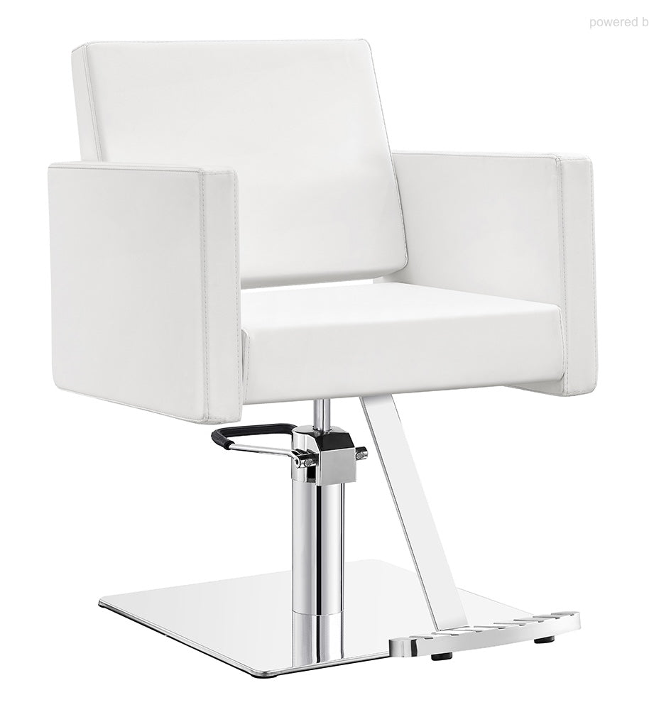 Premium Salon Chair for Hair Styling & Barbering - Adjustable Hydraulic Stylist Chair with Headrest & Footrest - Perfect for Salons, Barbershops & Home Use