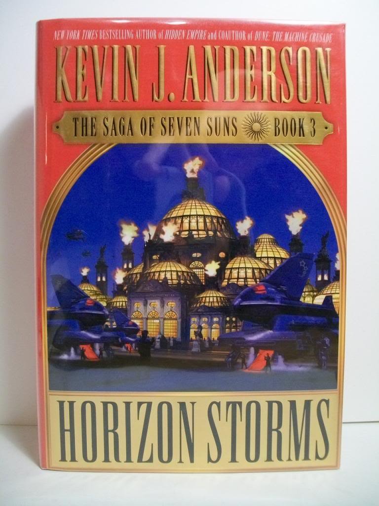 Horizon Storms: The Saga of Seven Suns Book 3 | Epic Space Opera Sci-Fi Novel by Kevin J. Anderson | Perfect for Sci-Fi Fans & Book Club Discussions