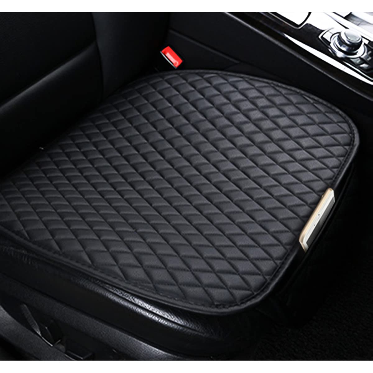 Premium Leather Car Seat Cover - Universal Fit for Cars & SUVs - Comfortable & Durable for Daily Driving