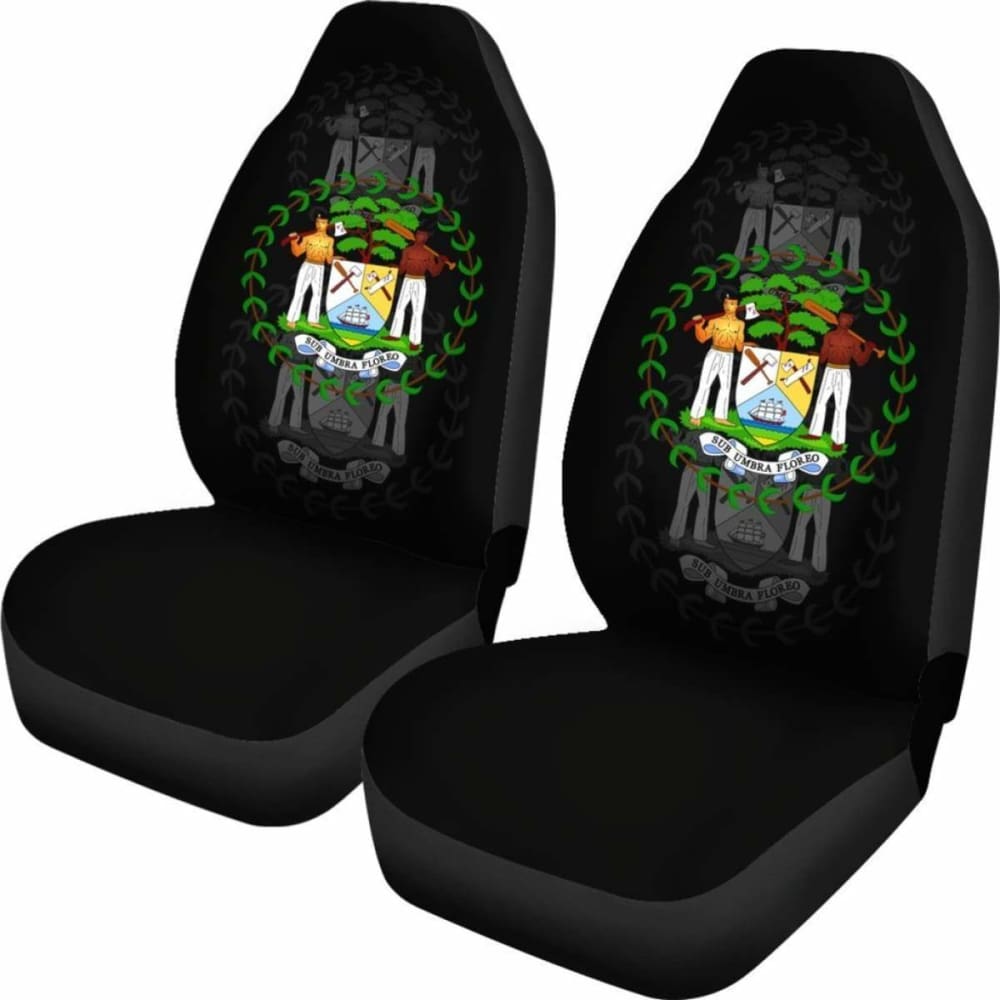 Premium Belize Car Seat Covers (Set of 2) - Universal Fit for Most Vehicles - Waterproof & Breathable Fabric - Perfect for Road Trips, Daily Commute & Pet Protection