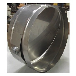 Tjernlund ABD-5 5 Inch Stainless Steel Balancing Baffle - HVAC Ductwork Airflow Control for Commercial & Residential Ventilation Systems
